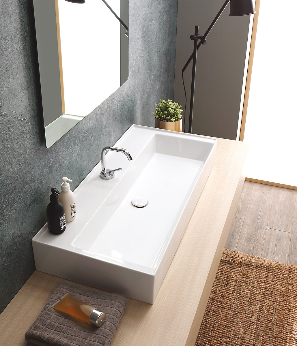 Countertop washbasin Jolly 101x46