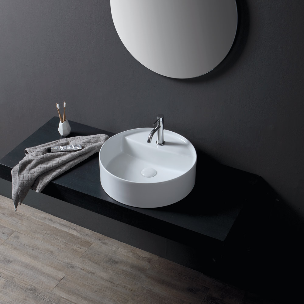 Countertop washbasin Lovely 45 round