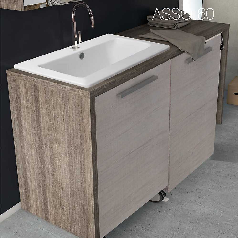 Lavabo multiuso Asso 60