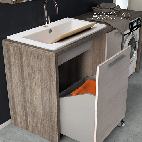 Lavabo multiuso Asso 70