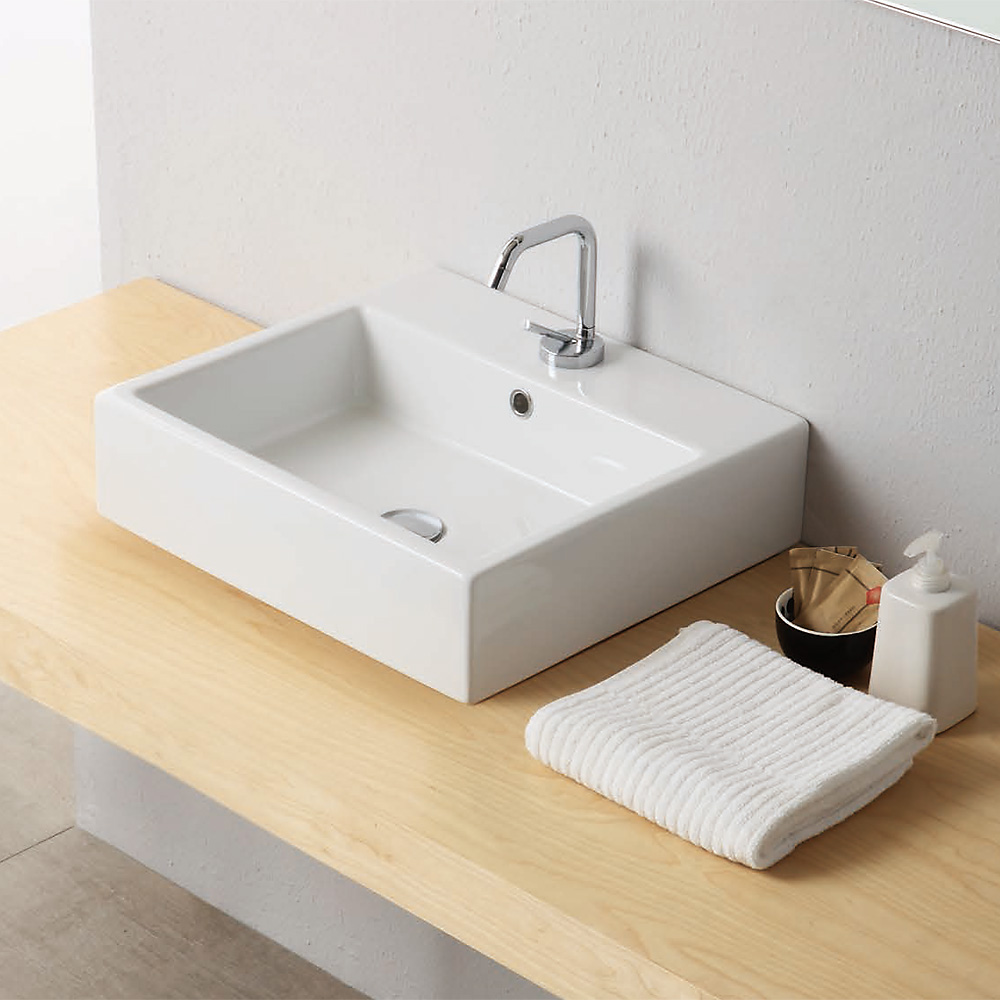 Countertop washbasin Bacino 50